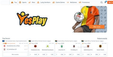 www.yesplay.bet register|Sports betting in South Africa with YesPlay.